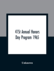 Image for 41St Annual Honors Day Program 1965