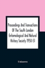 Image for Proceedings And Transactions Of The South London Entomological And Natural History Society 1950-51