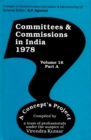 Image for Committees and Commissions in India 1978 Volume-16 Part-A: A Concept&#39;s Project (Concepts in Communication Informatics and Librarianship-52)