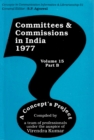 Image for Committees and Commissions in India 1977 Volume 15 Part-B: A Concept&#39;s Project (Concepts in Communication Informatics and Librarianship-51)