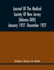 Image for Journal Of The Medical Society Of New Jersey (Volume Xxiv) January 1927- December 1927