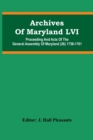 Image for Archives Of Maryland LVI; Proceeding And Acts Of The General Assembly Of Maryland (26) 1758-1761