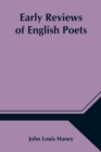 Image for Early Reviews of English Poets