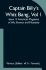 Image for Captain Billy&#39;s Whiz Bang, Vol 1, Issue 11 America&#39;s Magazine of Wit, Humor and Filosophy