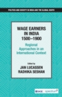 Image for Wage Earners in India 1500-1900