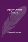 Image for English Critical Essays