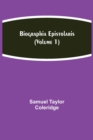 Image for Biographia Epistolaris (Volume 1)