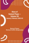 Image for Diary of Samuel Pepys - Volume 20 : January/February 1662-63