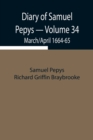 Image for Diary of Samuel Pepys - Volume 34