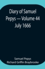 Image for Diary of Samuel Pepys - Volume 44
