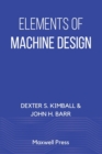 Image for Elements of Machine Design