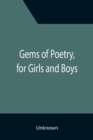 Image for Gems of Poetry, for Girls and Boys