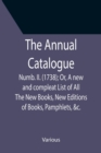 Image for The Annual Catalogue