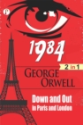 Image for 1984 and Down and Out in Paris and London Combo Set of 2 Books