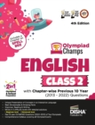 Image for Olympiad Champs English Class 2 with Chapter-Wise Previous 10 Year (2013 - 2022) Questions Complete Prep Guide with Theory, Pyqs, Past &amp; Practice Exercise