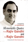 Image for Memorable Quotes from Rajiv Gandhi and on Rajiv Gandhi
