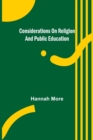 Image for Considerations on Religion and Public Education
