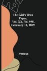 Image for The Girl&#39;s Own Paper, Vol. XX, No. 998, February 11, 1899