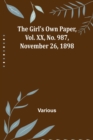 Image for The Girl&#39;s Own Paper, Vol. XX, No. 987, November 26, 1898