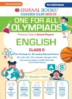 Image for Oswaal One For All Olympiad Previous Years&#39; Solved Papers, Class-6 English Book (For 2023 Exam)