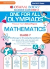Image for Oswaal One For All Olympiad Previous Years&#39; Solved Papers, Class-7 Mathematics Book (For 2023 Exam)