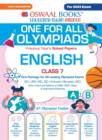 Image for Oswaal One For All Olympiad Previous Years&#39; Solved Papers, Class-7 English Book (For 2023 Exam)