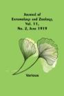 Image for Journal of Entomology and Zoology, Vol. 11, No. 2, June 1919