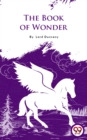 Image for Book Of Wonder