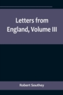 Image for Letters from England, Volume III