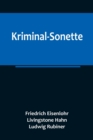 Image for Kriminal-Sonette
