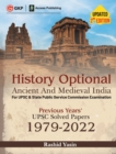 Image for History Optional 2023 - Ancient &amp; Medieval India - Previous Years UPSC Solved Papers (1979 - 2022) 2ed by Rashid Yasin