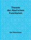 Image for Theorie der Abel&#39;schen Functionen