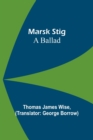 Image for Marsk Stig : A ballad