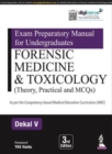 Image for Exam Preparatory Manual for Undergraduates: Forensic Medicine &amp; Toxicology