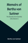Image for Memoirs of Bertha von Suttner