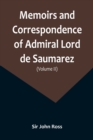 Image for Memoirs and Correspondence of Admiral Lord de Saumarez (Volume II)