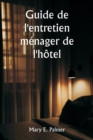 Image for Guide de l&#39;entretien menager de l&#39;hotel