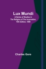 Image for Lux Mundi