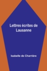Image for Lettres ecrites de Lausanne