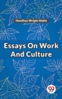 Image for Essays On Work And Culture