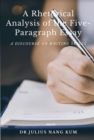 Image for Rhetorical Analysis of the Five Paragraph Essay