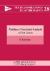 Image for Nonlinear Functional Analysis : A First Course