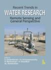 Image for Recent trends in water research  : remote sensing and general perspectives