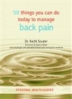 Image for 50 Things You Can Do Today to Manage Back Pain