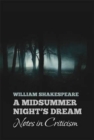 Image for William Shakespeare&#39;s A MIDSUMMER NIGHT&#39;S DREAM: Notes in Criticism