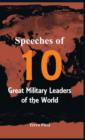 Image for Speeches of 10 Great Military Leaders of the World