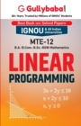 Image for MTE-12 Linear Programming