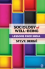 Image for Sociology of well-being: lessons from India