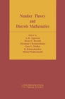 Image for Number Theory and Discrete Mathematics
