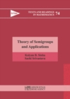 Image for Theory of Semigroups and Applications